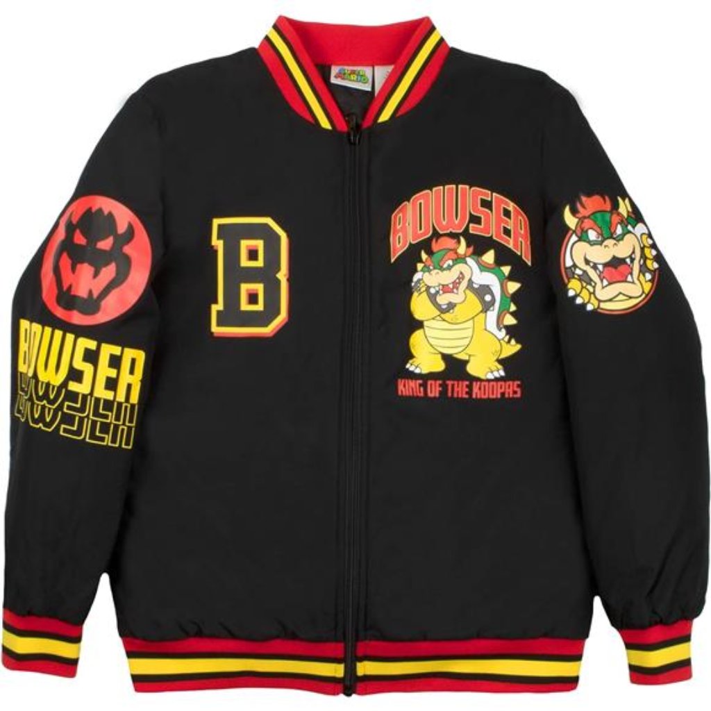 Super Mario Bomber Jacket, Mario And Luigi Bomber Jacket